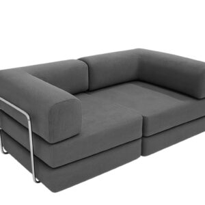 Corduroy & Flannel Sofa Space Grey