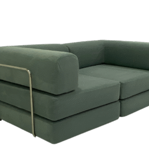 Corduroy  & Flannel Sofa Sage Green